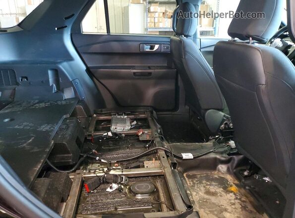 1FM5K8ABXSGA50683 2025 FORD EXPLORER Black უკანა სალონის ხედი