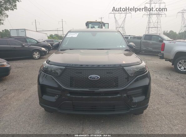 1FM5K8AC3PGC20530 2023 FORD POLICE INTERCEPTOR Black Вид задньої частини салону