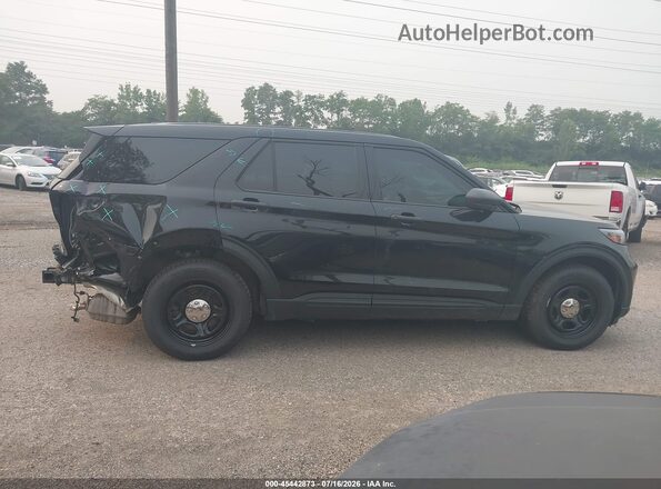 1FM5K8AC3PGC20530 2023 FORD POLICE INTERCEPTOR Black Панорамний вид салону 360°