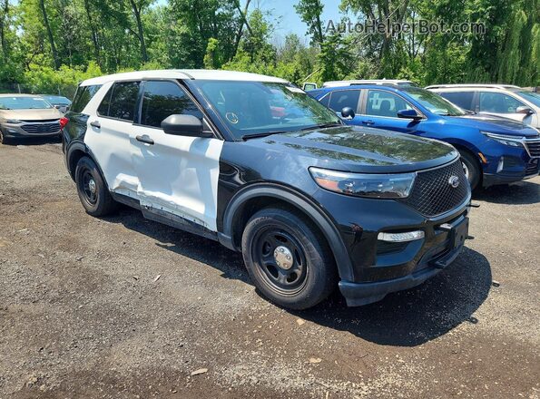 1FM5K8AC4MNA08582 2021 FORD EXPLORER Black Передня права чверть
