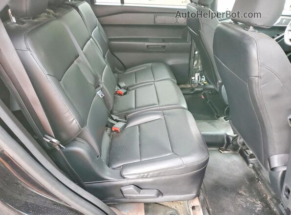 1FM5K8AC4MNA08582 2021 FORD EXPLORER Black Вид задньої частини салону