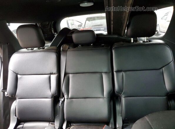 1FM5K8AC4MNA08582 2021 FORD EXPLORER Black Вид задніх сидінь