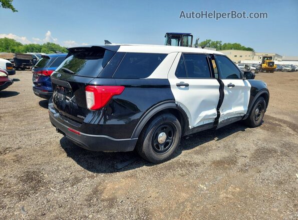 1FM5K8AC4MNA08582 2021 FORD EXPLORER Black Задня права чверть