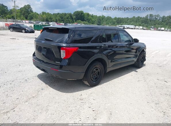 1FM5K8ACXPGC00856 2023 FORD POLICE INTERCEPTOR Black Rear right