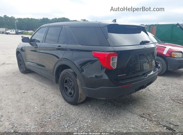 1FM5K8ACXPGC00856 2023 FORD POLICE INTERCEPTOR Black Rear left