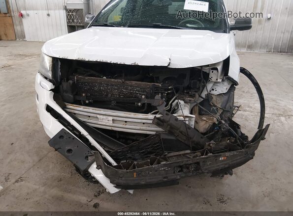 1FM5K8AR0GGC15192 2016 FORD UTILITY POLICE INTERCEPTOR White Front view