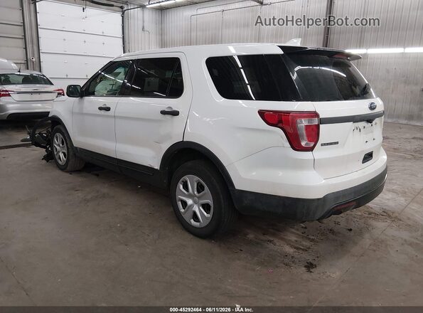 1FM5K8AR0GGC15192 2016 FORD UTILITY POLICE INTERCEPTOR White Rear left