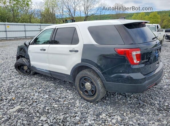 1FM5K8AR0HGD92133 2017 FORD EXPLORER White Հետևի ձախ