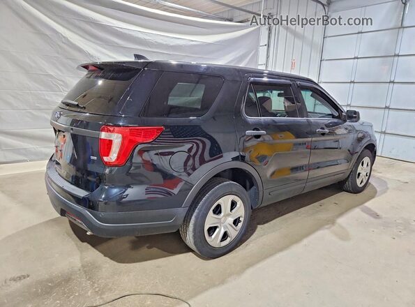 1FM5K8AR2JGC17758 2018 FORD EXPLORER Black Rear right