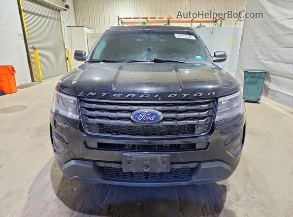 1FM5K8AR2JGC17758 2018 FORD EXPLORER Black Front view