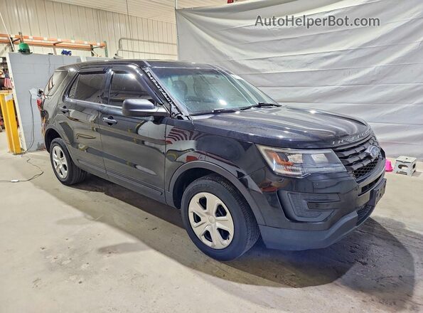 1FM5K8AR2JGC17758 2018 FORD EXPLORER Black Front right