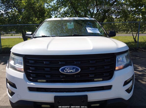 1FM5K8AR2KGA77888 2019 FORD POLICE INTERCEPTOR White 