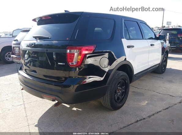 1FM5K8AR3GGD16467 2016 FORD EXPLORER Black უკანა მარჯვენა