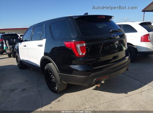 1FM5K8AR3GGD16467 2016 FORD EXPLORER Black უკანა მარცხენა