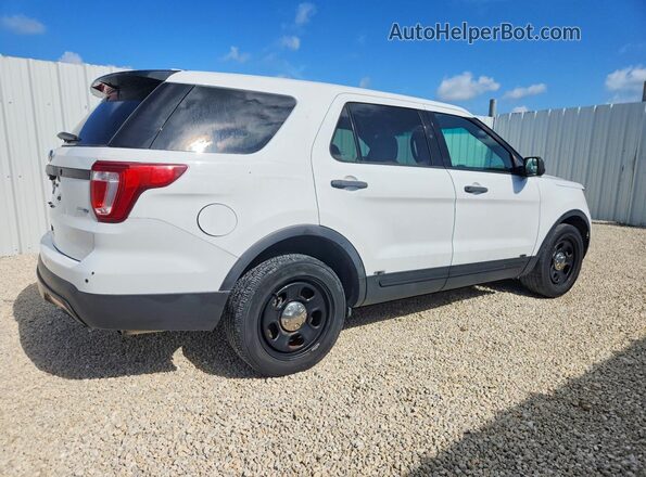 1FM5K8AR3GGD31521 2016 FORD EXPLORER White Trasero derecho