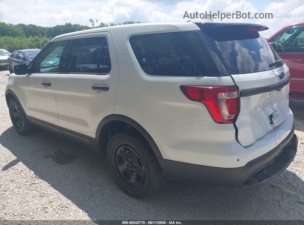 1FM5K8AR3HGC26365 2017 FORD UTILITY POLICE INTERCEPTOR White უკანა მარცხენა