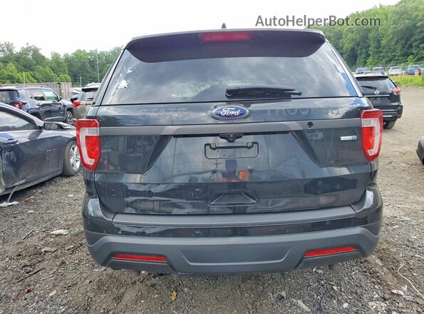 1FM5K8AR4JGA72996 2018 FORD EXPLORER Black Rear view