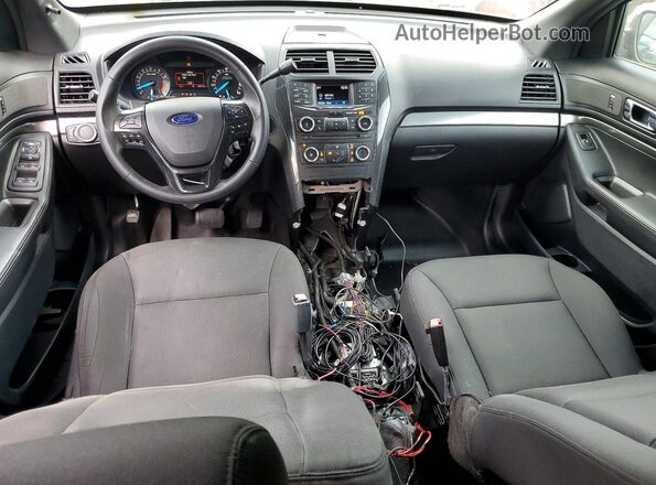 1FM5K8AR4JGA72996 2018 FORD EXPLORER Black Dashboard view