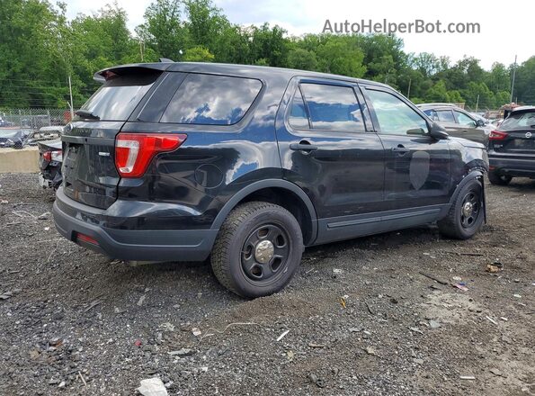 1FM5K8AR4JGA72996 2018 FORD EXPLORER Black Rear right
