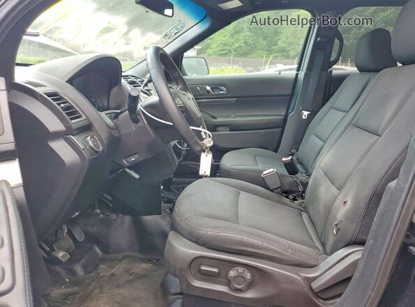 1FM5K8AR4JGA72996 2018 FORD EXPLORER Black Front interior view