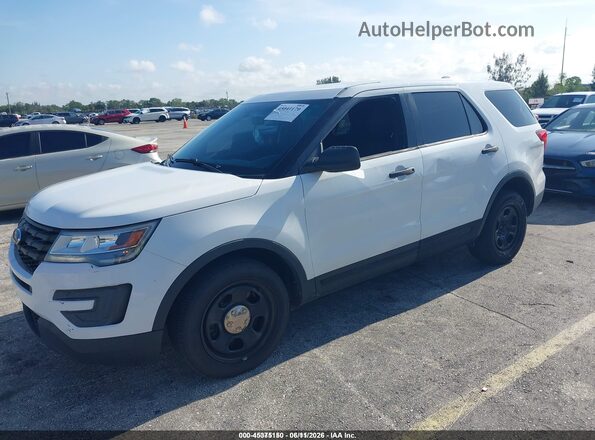 1FM5K8AR5GGC50830 2016 FORD UTILITY POLICE INTERCEPTOR Белый 