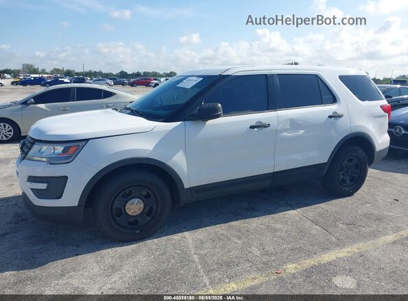 1FM5K8AR5GGC50830 2016 FORD UTILITY POLICE INTERCEPTOR Белый 