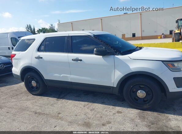 1FM5K8AR5GGC50830 2016 FORD UTILITY POLICE INTERCEPTOR Белый 
