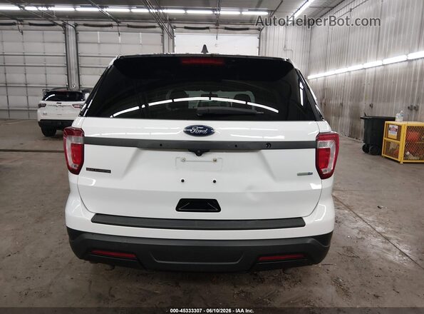1FM5K8AR5JGA73204 2018 FORD POLICE INTERCEPTOR White 