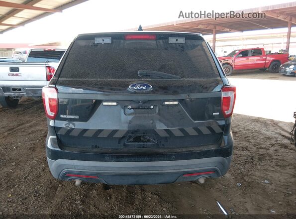 1FM5K8AR6GGC08070 2016 FORD UTILITY POLICE INTERCEPTOR Black 