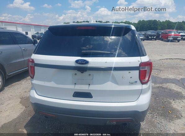 1FM5K8AR6HGC24741 2017 FORD UTILITY POLICE INTERCEPTOR White 