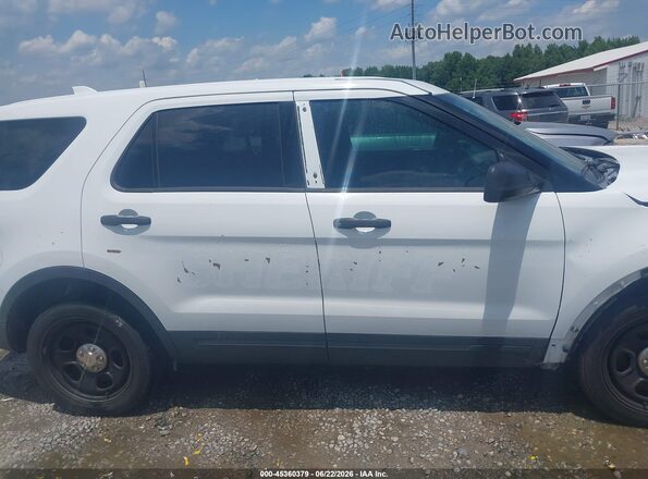 1FM5K8AR6HGC24741 2017 FORD UTILITY POLICE INTERCEPTOR White Սալոնի 360 աստիճան տեսք