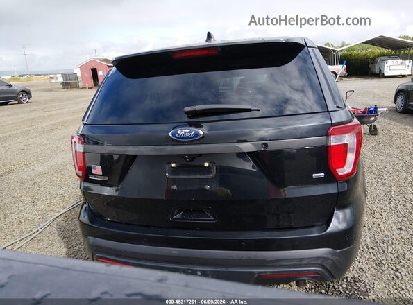 1FM5K8AR6HGD07358 2017 FORD UTILITY POLICE INTERCEPTOR Black 
