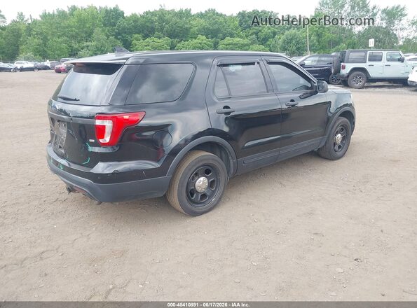 1FM5K8AR6HGD92167 2017 FORD POLICE INTERCEPTOR Black Trasero derecho