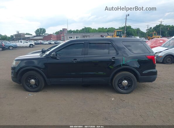 1FM5K8AR6HGD92167 2017 FORD POLICE INTERCEPTOR Black Vista interior de 360 grados