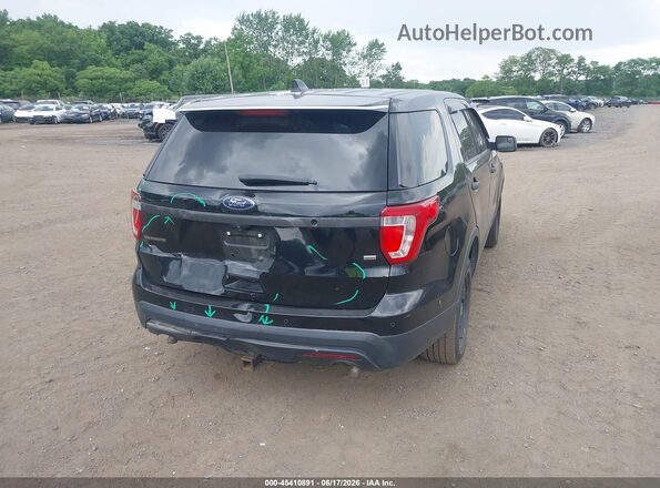 1FM5K8AR6HGD92167 2017 FORD POLICE INTERCEPTOR Black 