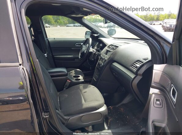 1FM5K8AR6KGA31898 2019 FORD POLICE INTERCEPTOR Black Vista interior delantera