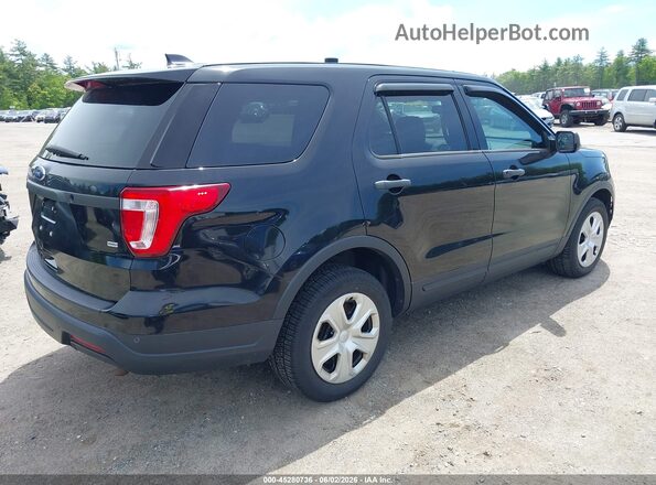 1FM5K8AR6KGA31898 2019 FORD POLICE INTERCEPTOR Black Trasero derecho