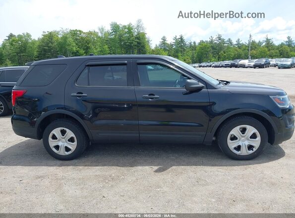 1FM5K8AR6KGA31898 2019 FORD POLICE INTERCEPTOR Black Vista interior trasera