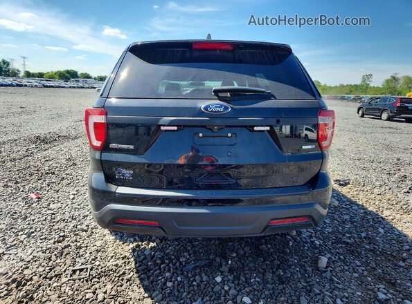 1FM5K8AR8JGC17490 2018 FORD EXPLORER Black Հետևի տեսք