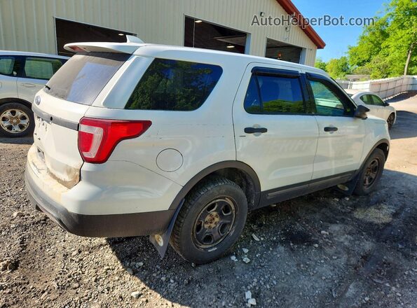 1FM5K8AR9GGA36732 2016 FORD EXPLORER Белый Задняя правая четверть