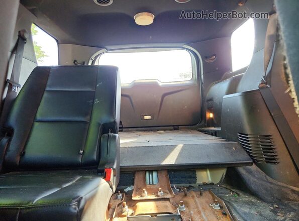 1FM5K8AR9GGA36732 2016 FORD EXPLORER Белый Вид задних сидений