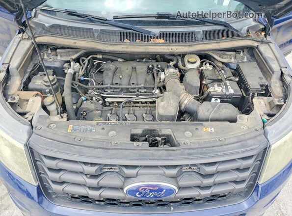 1FM5K8AR9GGA47293 2016 FORD EXPLORER Blue 