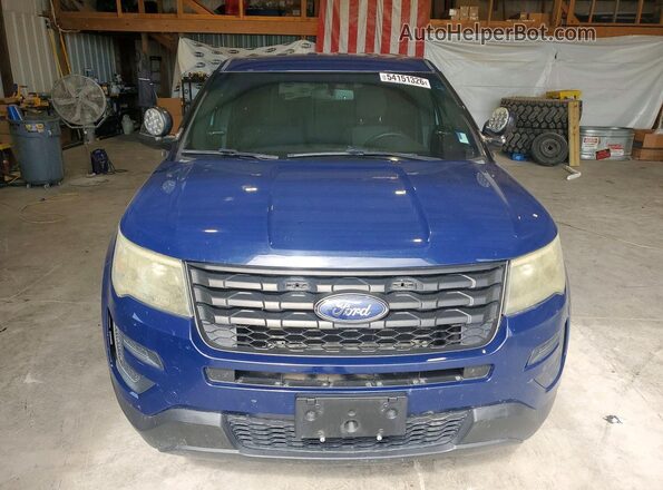 1FM5K8AR9GGA47293 2016 FORD EXPLORER Blue 