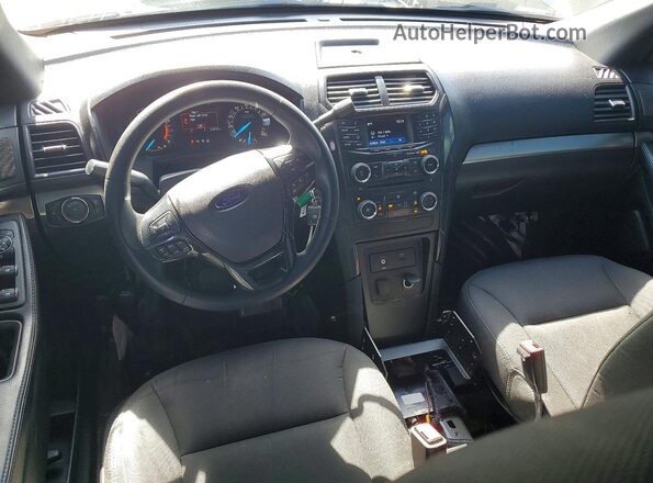1FM5K8AR9GGC41810 2016 FORD EXPLORER Gray Вид панелі приладів