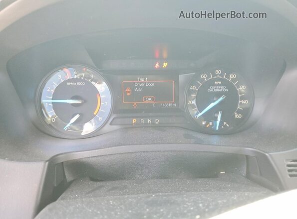 1FM5K8AR9GGC41810 2016 FORD EXPLORER Gray Вид щитка приладів