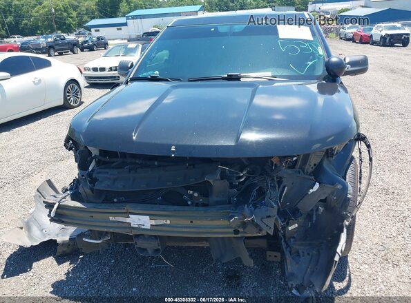 1FM5K8AR9HGC35507 2017 FORD UTILITY POLICE INTERCEPTOR Black Front view