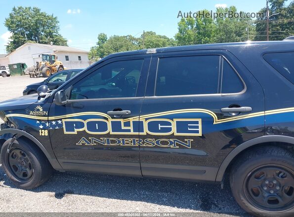 1FM5K8AR9HGC35507 2017 FORD UTILITY POLICE INTERCEPTOR Black 360 interior view
