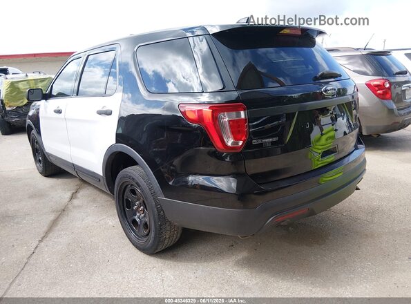 1FM5K8ARXGGD16448 2016 FORD UTILITY POLICE INTERCEPTOR Black უკანა მარცხენა