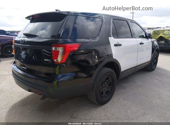 1FM5K8ARXGGD16448 2016 FORD UTILITY POLICE INTERCEPTOR Black უკანა მარჯვენა