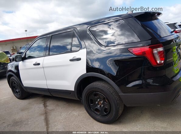 1FM5K8ARXGGD16448 2016 FORD UTILITY POLICE INTERCEPTOR Black სალონის 360-გრადუსიანი ხედი
